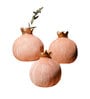 Pomegranate Glory Vase Set Of 3 Pomegranate Glory Vase Set Of 3