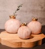 Pomegranate Glory Vase Set Of 3 Pomegranate Glory Vase Set Of 3