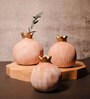 Pomegranate Glory Vase Set Of 3