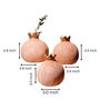 Pomegranate Glory Vase Set Of 3
