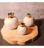 Pomegranate Jewel Vase Set of 3