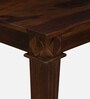 Pompeii Sheesham Wood 4 Seater Dining Set In Provincial Teak Finish