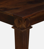 Pompeii Sheesham Wood 6 Seater Dining Set In Provincial Teak Finish