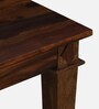 Pompeii Sheesham Wood 6 Seater Dining Set In Provincial Teak Finish