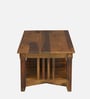 Pompeii Sheesham Wood Coffee Table In Provincial Teak Finish