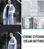 Transparent Unisex Poncho Raincoat