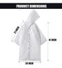 Transparent Unisex Poncho Raincoat