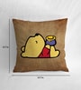 Canvas Cushion with Winnie The Pooh Print