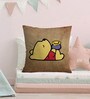 Canvas Cushion with Winnie The Pooh Print