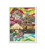 Pop Art Namma Bengaluru City Texture Paper Framed Art Print, Wall D cor For Home, Office