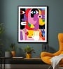 Pop Art Paper Printed Aclyric Wall Art