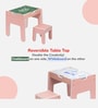 Pop Kids Activity Table & Seat Set In Pink Finish