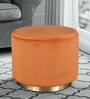Popcorn Seating Stool in Rust Colour