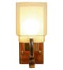 Poppy Single Light Brass Metal Wall Light