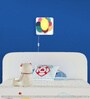 Otro Multicolour Wood Shade Kids Lamp