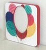 Otro Multicolour Wood Shade Kids Lamp