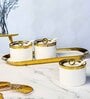 Porcelain Carla Server set with Spoon & Tray set of 7pcs