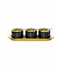 Porcelain Carla Server set with Spoon & Tray set of 7pcs