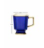 Porcelain Coffee/Tea Gold Design Mug Set of 6pcs