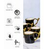 Porcelain Coffee/Tea Gold Design Mug Set of 6pcs