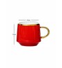 Porcelain Coffee/Tea Gold Design Mug Set of 6pcs