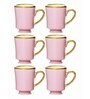 Porcelain Coffee/Tea Gold Design Mug Set of 6pcs