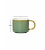Porcelain Coffee/Tea Gold Design Mug Set of 6pcs