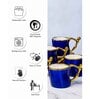 Porcelain Coffee/Tea Gold Design Mug Set of 6pcs
