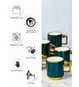 Porcelain Coffee/Tea Gold Design Mug Set of 6pcs
