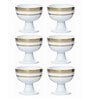Porcelain Footed Bowl Set of 6pcs