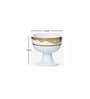 Porcelain Footed Bowl Set of 6pcs