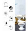 Porcelain Footed Bowl Set of 6pcs