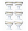 Porcelain Footed Bowl Set of 6pcs