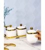 Porcelain Kenia Server set with Spoon & Tray set of 7pcs