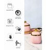 Porcelain Kenia Server set with Spoon & Tray set of 7pcs