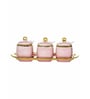 Porcelain Kenia Server set with Spoon & Tray set of 7pcs
