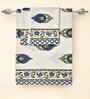 Porcelain Madhuban Floral Waffle Cotton 250 GSM Bath & Hand Towel Set