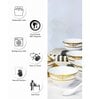 Porcelain Soup Set with Spoon (12 pcs set)