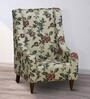 Porchia Upholstered Kids Slipper Chair In Floral Print