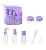 Assorted Portable Bottle Refillable Set of 5