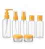 Assorted Portable Bottle Refillable Set of 7