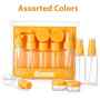 Assorted Portable Bottle Refillable Set of 7
