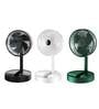 Assorted Portable Folding Desk Fan Rechargeable 3-Speed Personal, 180 Adjustable Tilt, USB-C Charging, Quiet Brushless Motor