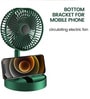 Assorted Portable Folding Desk Fan Rechargeable 3-Speed Personal, 180 Adjustable Tilt, USB-C Charging, Quiet Brushless Motor