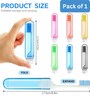 Assorted Portable Travel Toothbrush (1Pc)