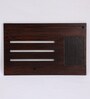Portable Portable Table in Walnut Finish