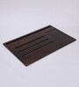 Portable Portable Table in Walnut Finish