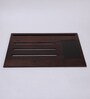 Portable Portable Table in Walnut Finish