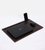 Portable Portable Table in Walnut Finish