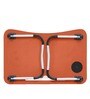 Portable Laptop Table With Cup Holder In Orange Colour